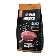 Panvica Mäso, teľacie s kačacou M pre mačky 1,6 kg