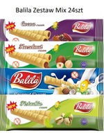 BALILA Kukuričné ​​rolky s náplňou MIX 24x18g