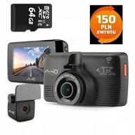 Mio MiVue 798 Dual videorekordér + 64GB karta