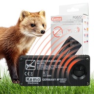 KEMO FG022 batériový odpudzovač kun, ultrazvukový odpudzovač kun, 2 x AA batérie