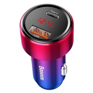 Baseus nabíjačka do auta + USB-C QC 4.0 45W