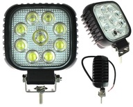 PRACOVNÁ LAMPA 9 LED HALOGÉN 12V 24V EPISTAR PRO