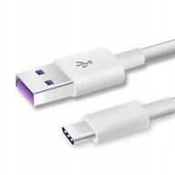 Kábel USB Super Charge 5A na USB-C typu C 100 cm 1m