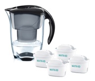 Brita Elemaris XL kanvica 3,5l čierna + 4 filtre