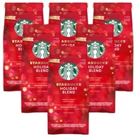 Starbucks Holiday Blend Arabica mletá káva 6 ks