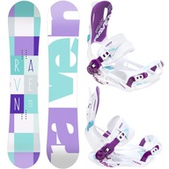 Snowboard RAVEN Laura 145cm + viazanie