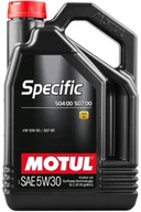 MOTUL SPECIFIC 504,00 507,00 5W30 5L - NEMECKÁ DISTRIBÚCIA