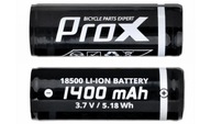 BATÉRIA PROX 18500 Li-Ion 1400mAh 3,7V