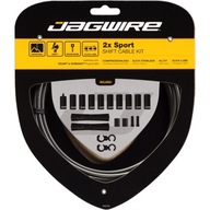 Jagwire 2x Sport lanko prehadzovačky a súprava krytu