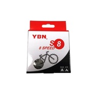 REŤAZ ​​1/2X3/32 116 LINKY 8-RADOVÝ HORSKÝ BICYKEL YABAN ATB