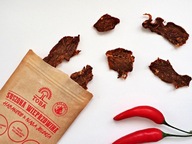 TOBA Sušené bravčové HABANERO Bravčové Jerky 80G