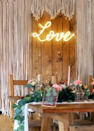 NEON LED LOVE WHITE 61X27,4CM