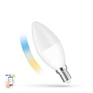 LED žiarovka WIFI E14 SMART 5W od 2700K od 6500K