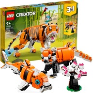 LEGO Creator 3v1 – Tiger, Panda alebo Ryba (31129)