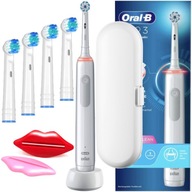 Elektrická zubná kefka Oral-B Pro 3 3000 Sensitive Clean White Set