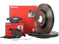 BREMBO PREDNÉ DISKY+DLOŽKY RENAULT MEGANE II 280M