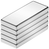 SILNÝ NEODYMOVÝ TALÍROVÝ MAGNET 30x10x4mm 5 ks.