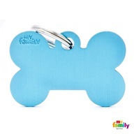 MyFamily Basic BONE adresná karta Light Blue Big