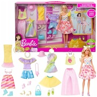 BARBIE STYLING ŠATNÍK SET MÓDNA BÁBIKA + DOPLNKY OBLEČENIE