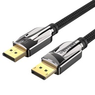 VENTION DisplayPort DP 1.4 8K 32.4Gbps Braid 1m