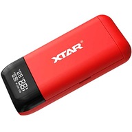 Nabíjačka powerbanky 18650 XTAR PB2S RED