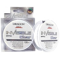 Dragon Invisible Clear Spinning vrkoč 135 m 0,18 mm 17,9 kg Silná biela