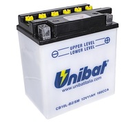 BATÉRIA UNIBAT CB10L-B2 11Ah 160A 12V P+