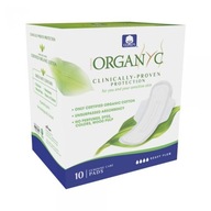 ORGANYC Hygienické vložky z organickej bavlny s krídelkami NA NOC