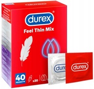 Kondómy Durex Feel Thin Mix 40 ks Fetherlite