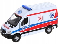 AMBULANCE WELLY MERCEDES-BENZ SPRINTER PANEL VAN EMERGENCY 1:34