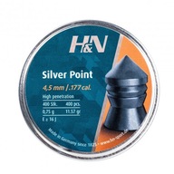 H&N Silver Point diabolkové pelety 4,5 mm 400 ks.