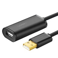 UGREEN KÁBEL AKTÍVNY PREdlžovací kábel USB 2.0 10M PRENOS AŽ 480 Mb/s