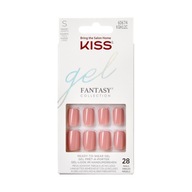 KISS Gél na umelé nechty Fantasy - Stuhy (veľkosť S) 1 balenie (28 ks)