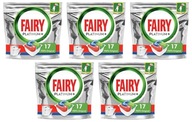 Fairy Platinum Plus Kapsule do umývačky riadu 5x17 ks