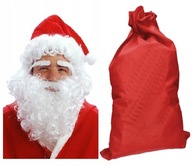 Kostým svätca Santa Claus na vlasy brada big bag SET