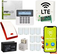 SATEL PERFECTA LTE ALARM SYSTEM 8 PIR SENZORY APLIKÁCIA GSM MODULU