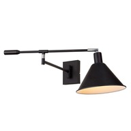 Čierna kovová ramenná nástenná lampa Trinity MB-402721-IT BL Italux