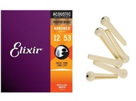 ELIXÍR 12-53 16052 -STRUNY PRE AKUSTICKÚ GITARRU+!