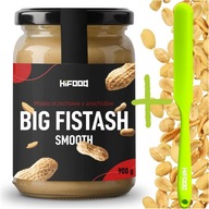 BIG FISTASH SMOOTH arašidové maslo 900g HiFOOD