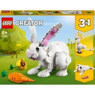 LEGO CREATOR BLOCKS 3v1 - BIELY KRÁLIK - 31133