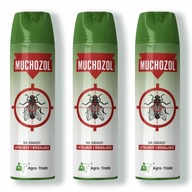 MUCHOZOL Insekticídny sprej na muchy, mravce, pavúky, šváby 300ml x3