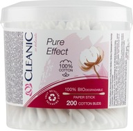 CLEANIC PURE EFFECT HYGIENICKÉ TYČKY 200 KUSOV