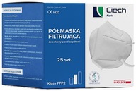 FFP2 POLISH CIECH masky 25 ks Fólia+Krab