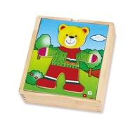 Viga 56401 Medvedík - puzzle pre chlapca