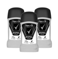 SET 3X REXONA PÁNSKE NEVIDITEĽNÉ NA ČIERNO-BIELOM ODVETE 50ML