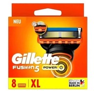 ČEPEĽOVÉ VLOŽKY PRE STROJ GILLETTE FUSION5 POWER XL 8 KS. ORIGINÁL