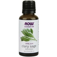 NOW Foods Esenciálny olej Clary Sage Oil 30 ml