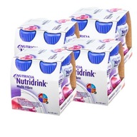 Sada 4x Nutridrink Multi Fibre jahoda, 4x125ml