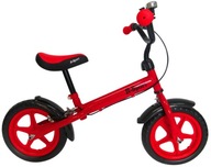 R9 červený balančný bicykel R-Sport 12'', brzda, zvonček