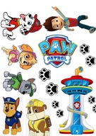 Tortová oblátka super farby PAW PATROL